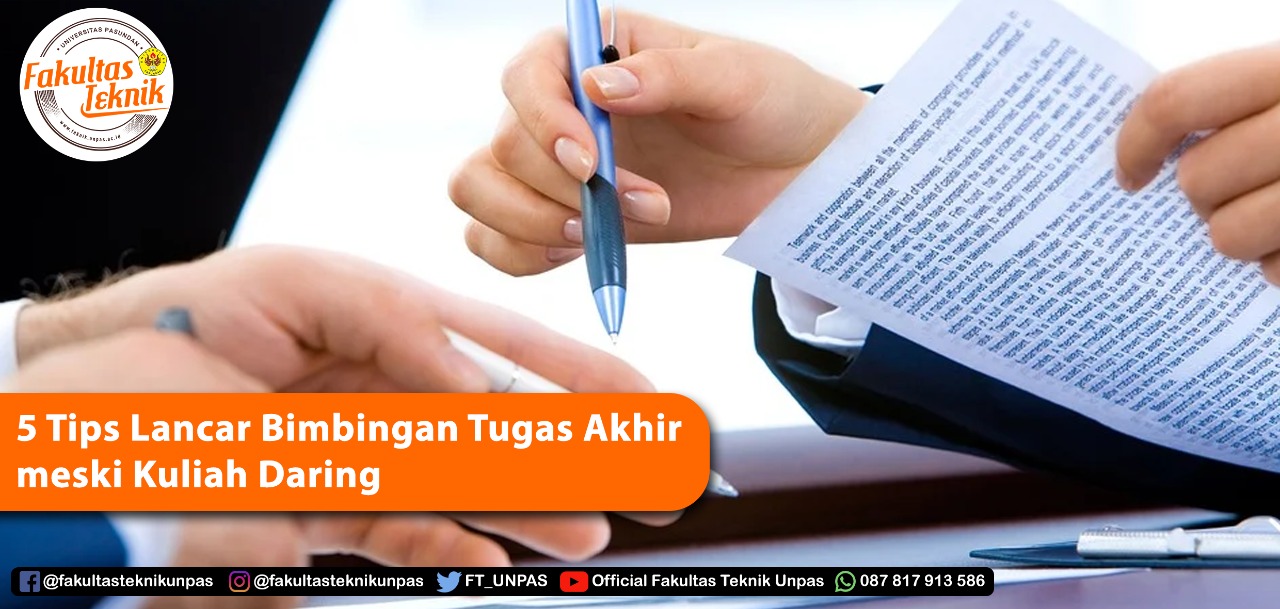 Tips Lancar Bimbingan Tugas Akhir meski Kuliah Daring