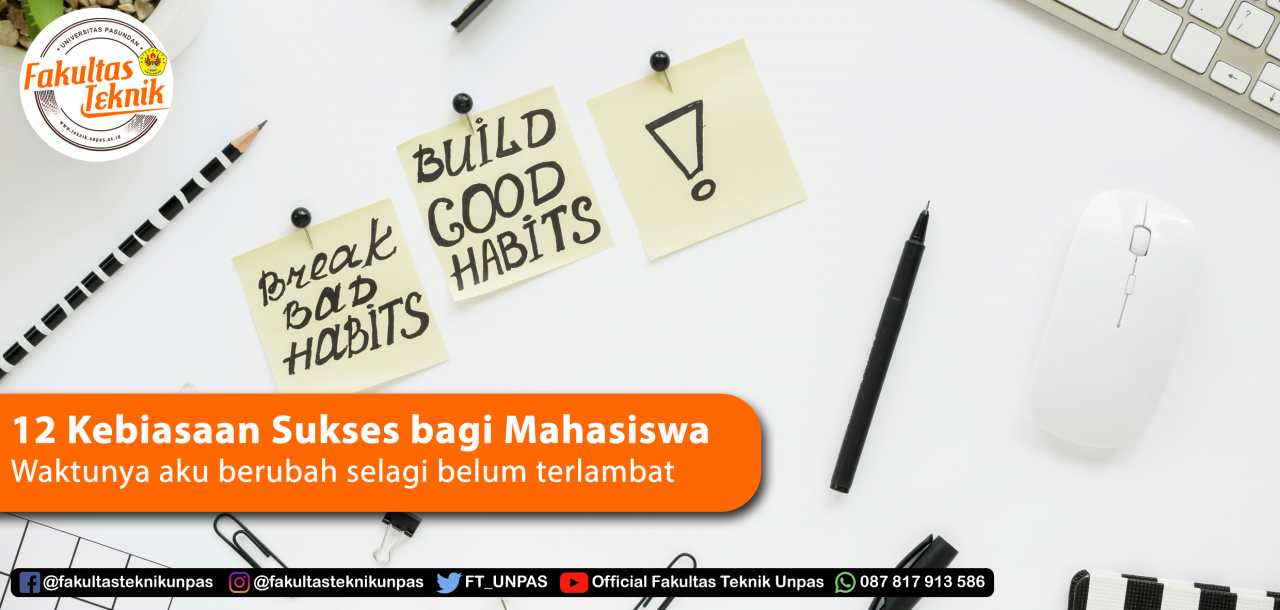 12 Kebiasaan Sukses bagi Mahasiswa