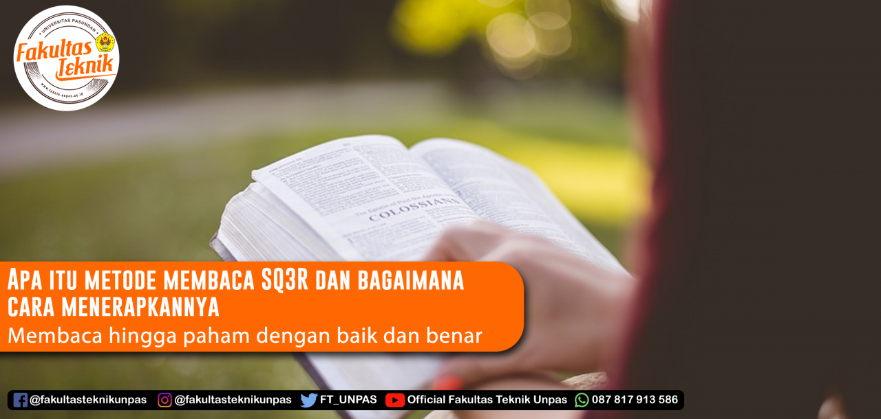 Apa itu metode membaca SQ3R dan Bagaimana Cara Menerapkannya