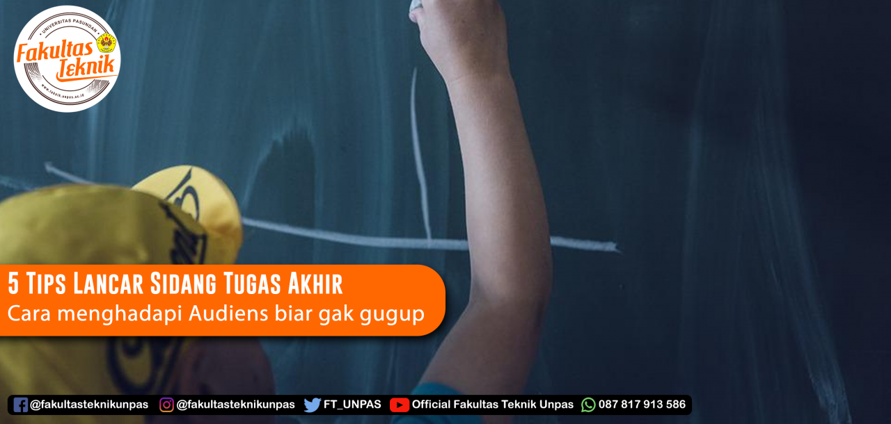 5 Tips Lancar Sidang Tugas Akhir