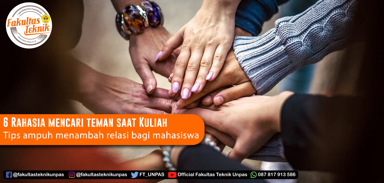 6 Rahasia mencari teman saat Kuliah